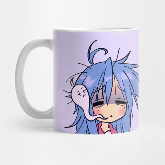 dead tired izumi konata / lucky star by mudwizard